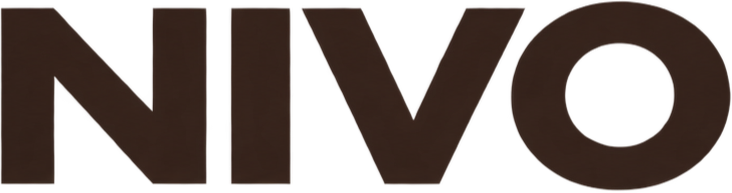 NIVO logo zwart